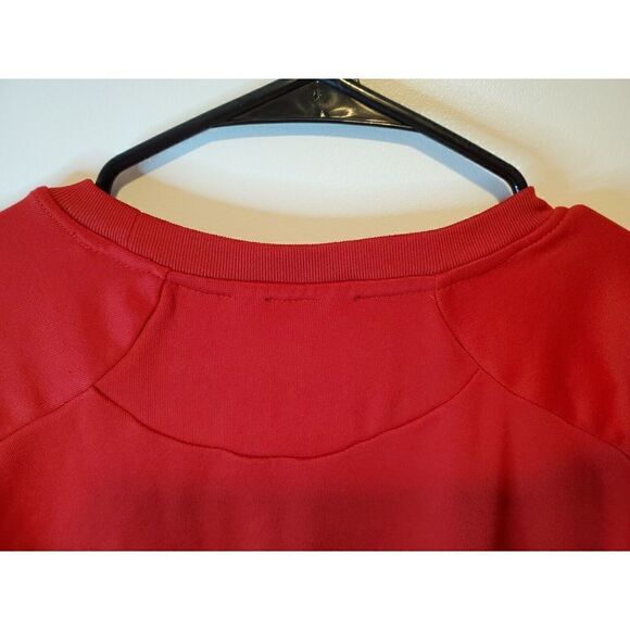 Adidas Crew Neck Climawarm Wisconsin Badgers Sweatshirt Men's Size Large VG - Picture 8 of 8